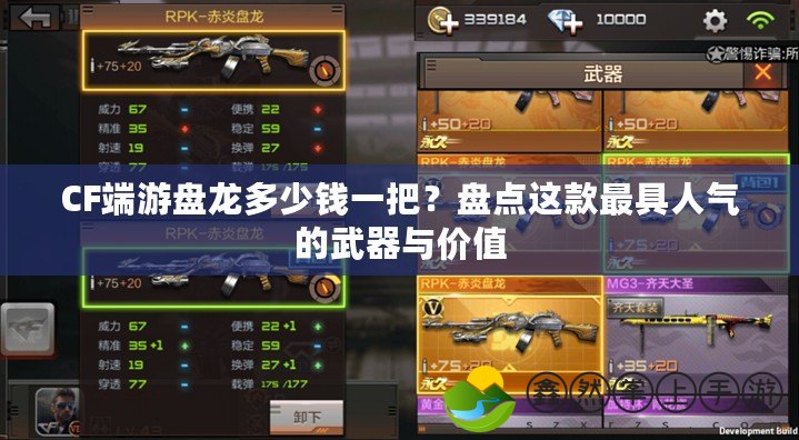 CF端游盤龍多少錢一把？盤點(diǎn)這款最具人氣的武器與價值