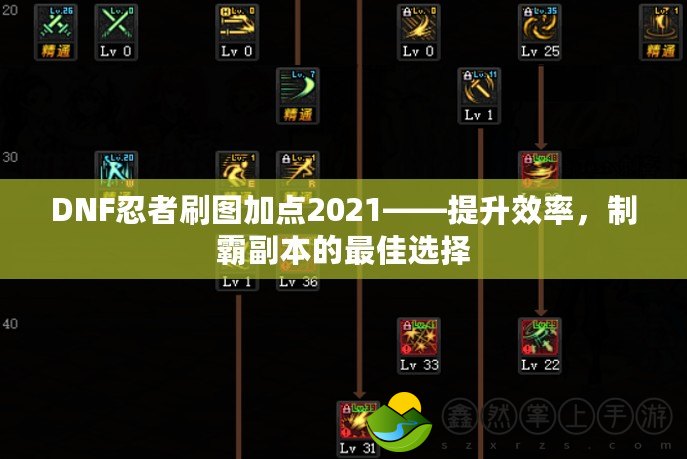 DNF忍者刷圖加點(diǎn)2021——提升效率，制霸副本的最佳選擇