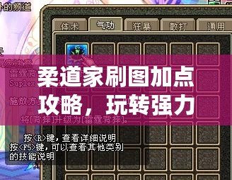 柔道家刷圖加點(diǎn)攻略，玩轉(zhuǎn)強(qiáng)力角色，暢享刷圖快感！