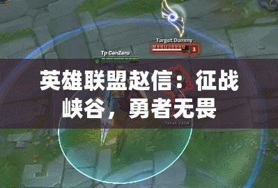 英雄聯(lián)盟趙信：征戰(zhàn)峽谷，勇者無畏
