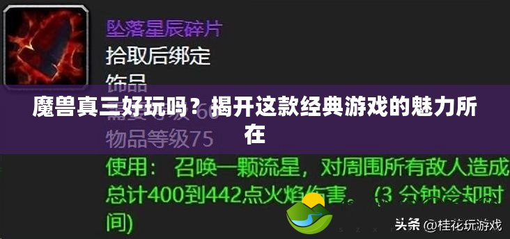 魔獸真三好玩嗎？揭開這款經(jīng)典游戲的魅力所在