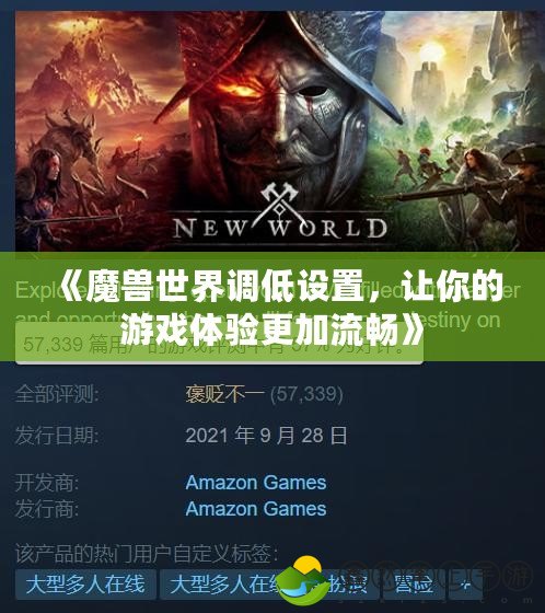 《魔獸世界調(diào)低設(shè)置，讓你的游戲體驗更加流暢》