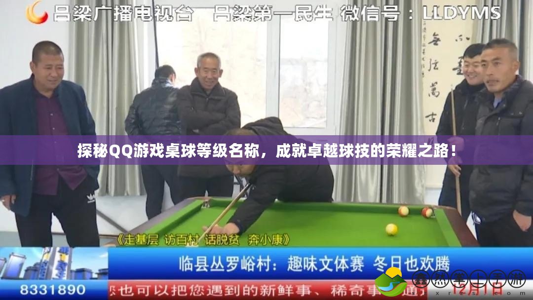 探秘QQ游戲桌球等級(jí)名稱，成就卓越球技的榮耀之路！