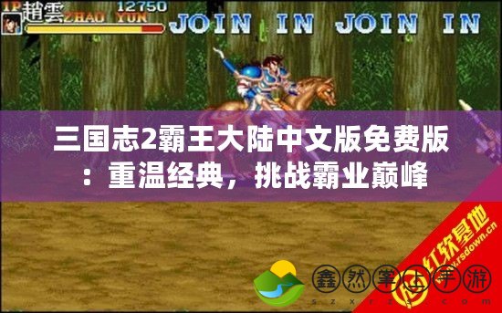 三國志2霸王大陸中文版免費(fèi)版：重溫經(jīng)典，挑戰(zhàn)霸業(yè)巔峰