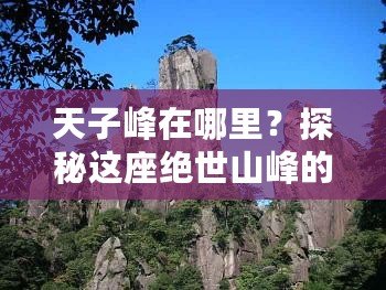 天子峰在哪里？探秘這座絕世山峰的魅力所在