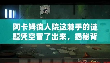 阿卡姆瘋?cè)嗽哼@棘手的謎題憑空冒了出來(lái)，揭秘背后的謎團(tuán)