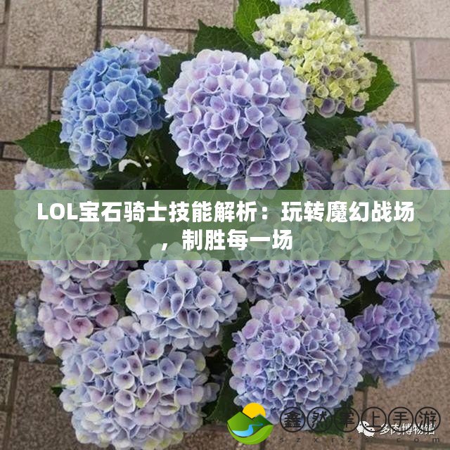 LOL寶石騎士技能解析：玩轉(zhuǎn)魔幻戰(zhàn)場，制勝每一場
