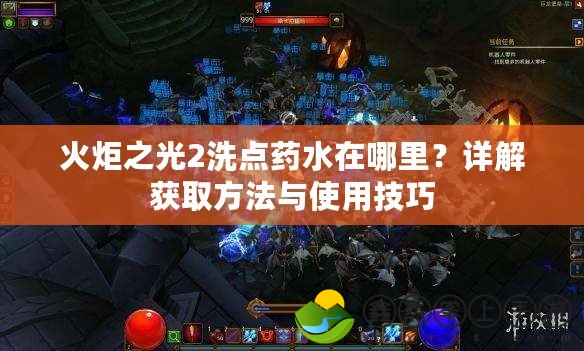 火炬之光2洗點(diǎn)藥水在哪里？詳解獲取方法與使用技巧