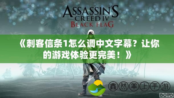 《刺客信條1怎么調中文字幕？讓你的游戲體驗更完美！》