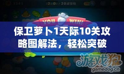 保衛(wèi)蘿卜1天際10關(guān)攻略圖解法，輕松突破重重難關(guān)！