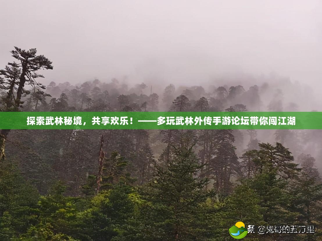 探索武林秘境，共享歡樂！——多玩武林外傳手游論壇帶你闖江湖