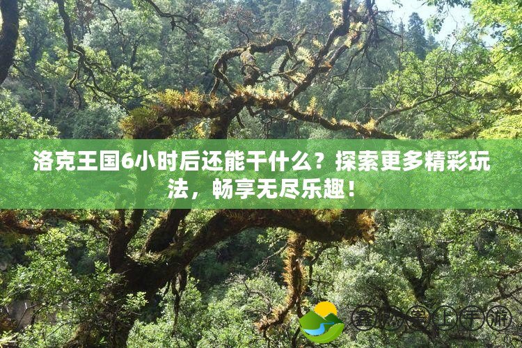 洛克王國(guó)6小時(shí)后還能干什么？探索更多精彩玩法，暢享無(wú)盡樂(lè)趣！