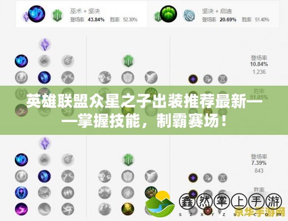 英雄聯(lián)盟眾星之子出裝推薦最新——掌握技能，制霸賽場(chǎng)！